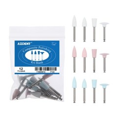 Dental Composite Polishing Burs Kit RA HP Ceramic Porcelain /Low Speed Handpiece