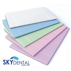 2000 Disposable (2+1)Ply Patient Bibs Towels 18×13 for TATTOO DENTAL MEDICAL