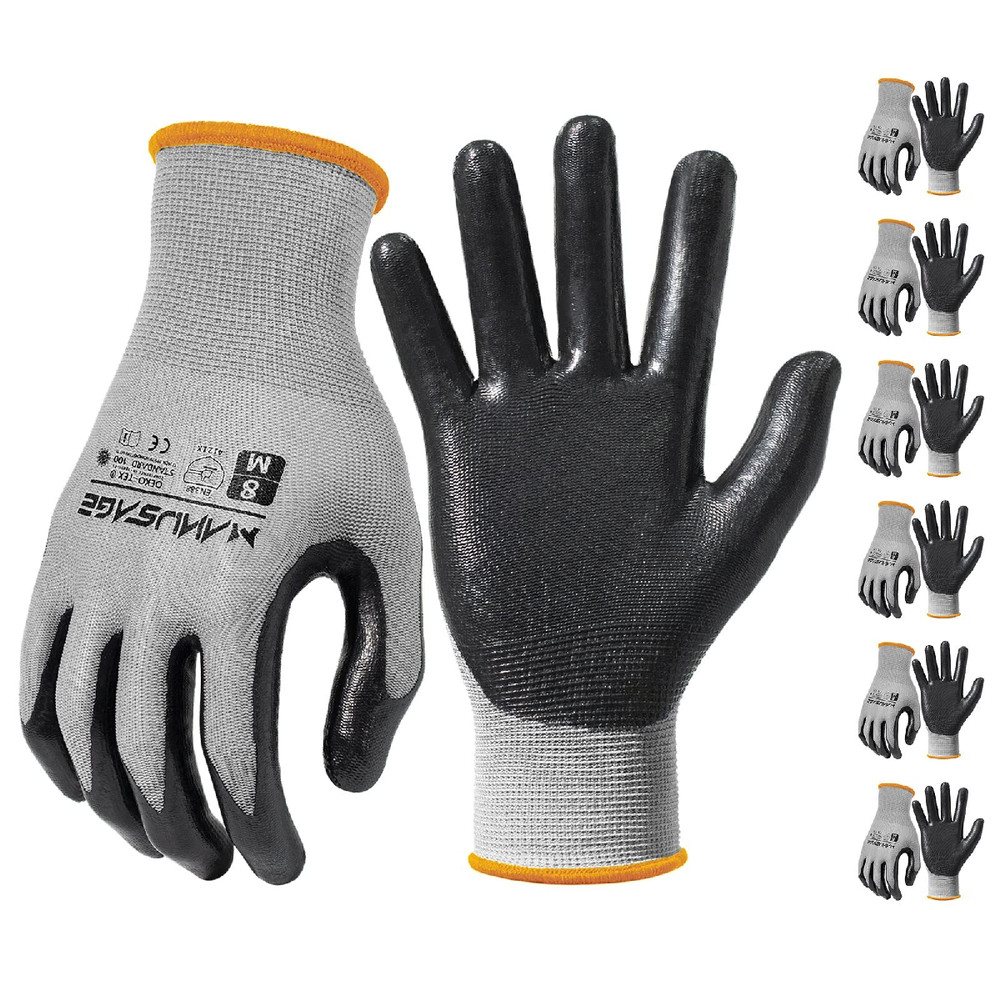 Manusage Safety Work Gloves – Protective Glove For Men Women – Ultrathin Hand