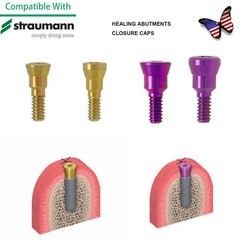 US Fit Straumann BLT N/RC Healing Abutment Scan Body Transfer Analog Open/Closed