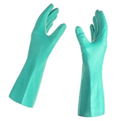 Nitrile Rubber Cleaning Dishwashing Gloves, Extra Extra Large XXL (1 Pair)