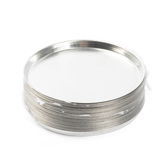 50-Pack Aluminum Sample Pan 96 mm for U.S. Solid Moisture Analyzers