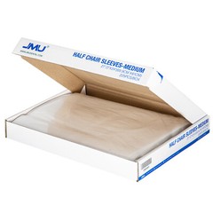 225PCS Dental Unit Half Chair Sleeves Disposable PE Cover Clear Medium 27.5″x24″