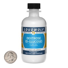 Dextrose / 6 Ounces / 2 Bottles / 100% Pure USP Food Grade / Fine Powder / USA