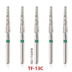 100pcs Dental Turbine Diamond Burs FG For High Speed Handpiece TF-13C 20Boxes ty