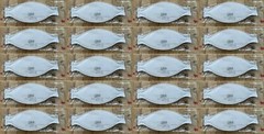 3M 9205+ N95 NIOSH Approved Particulate Respirator Disposable Face Mask