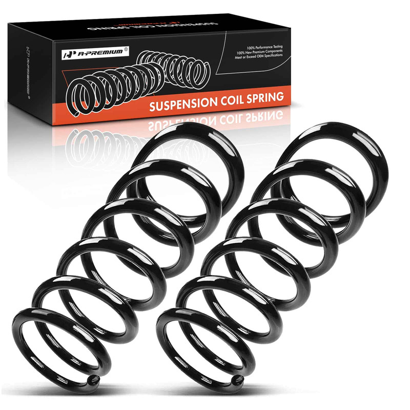 A-Premium 2Pcs Rear Suspension Coil Spring Set Compatible Toyota Sienna