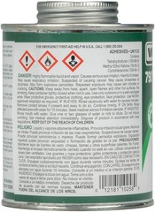 1 Pint Fast-Setting Medium-Bodied Low-VOC PVC Cement for Plumbing & Irrigation