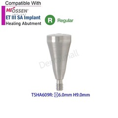 Dental Healing Abutment Cover Screw Regular Platform Fits Osstem Hiossen