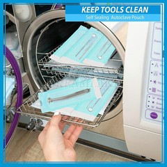 Sterilization Pouches- 3.5 ” x 10 ” Dental Medical Self Seal Pouch Bag 200 Bags