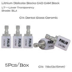 C14 Glass Ceramic Blocks Dental LT Lithium Disilicate E.Max CAD/CAM Cerec Blocks