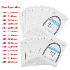 Dental Orthodontic Arch Wire Stainles Steel Rectangular Ovoid/Nature Form ns