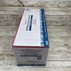 Cardinal Health Nitrile Exam Gloves Sterile 50 Single Packs Size: MED, Exp 10/25