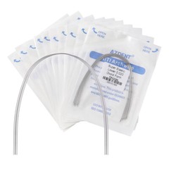 10pcs Dental Orthodontic Super Elastic Niti Round Arch Wire Ovoid Form AZDENT
