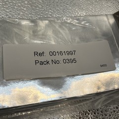 BOX (OF 100) THERMO SCIENTIFIC AB-0626 ADHESIVE PCR SEALING FOIL SHEETS