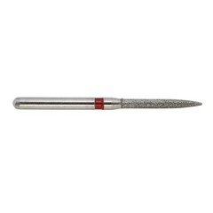 Dental Diamond Burs FG Flame Diamond Bur Fine Grit Red 863/012F High Speed