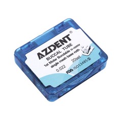 AZDENT Dental Orthodontic Buccal Tubes 1st 2nd Molar Roth MBT 022 Bondable Tube