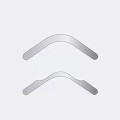 20 Pcs/Pack Dental Lab Stainless Steel Tofflemire Matrix Band Retainer Increased