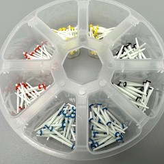 200Pcs/box Dental Fiber Post Glass Teeth Restorative 1.2/1.4/1.6/1.8mm Straight