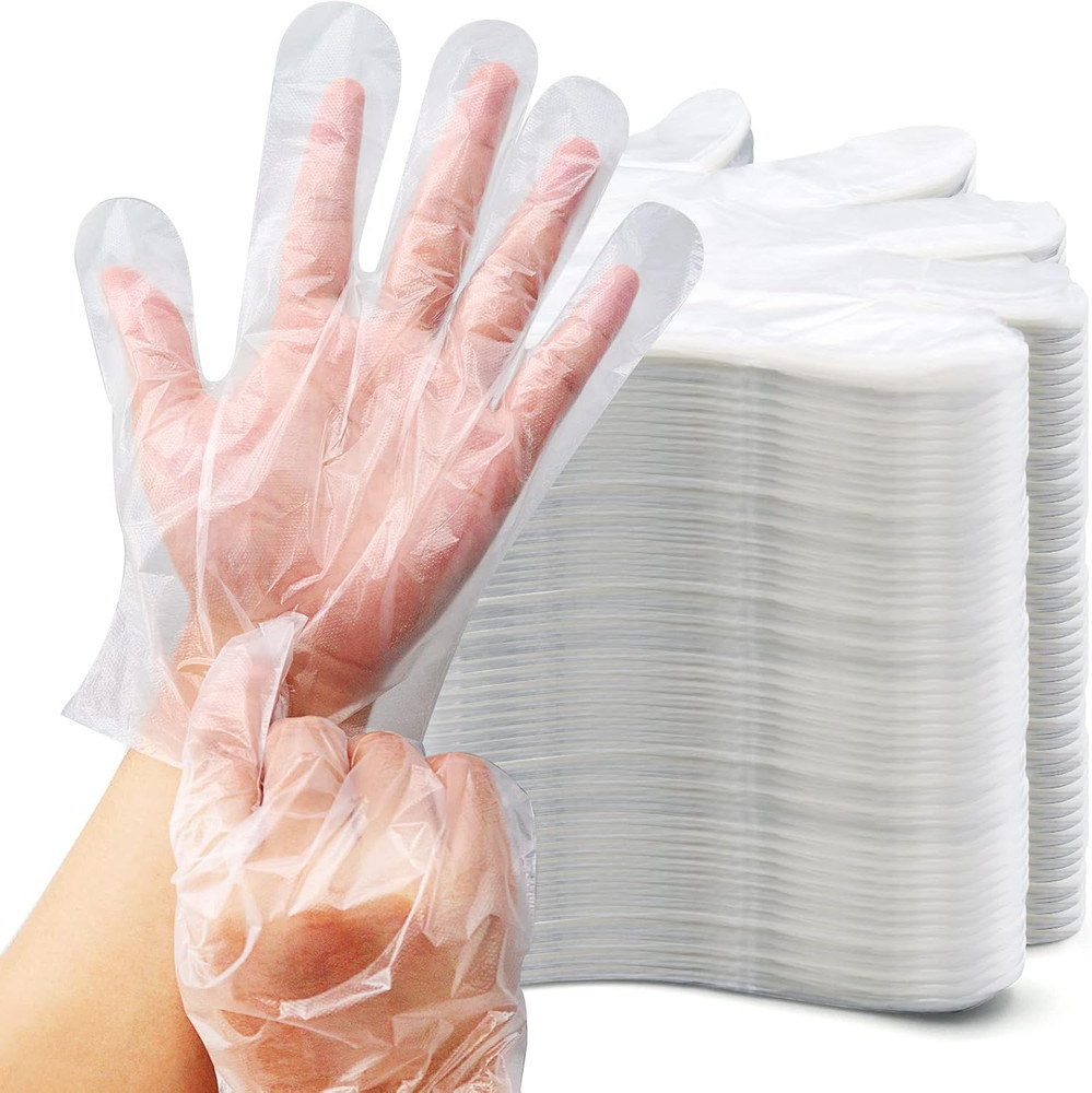 20000 Pcs Disposable Gloves, Clear Food Grade Cooking & Food Handling Gloves, 10