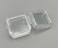 Denture False Inlay Teeth Membrane Case Fragile Hinged Display Jewelry Boxes