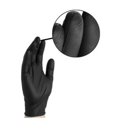 GLOVEWORKS XL Black Disposable Nitrile Industrial Gloves Powder Free 100ct
