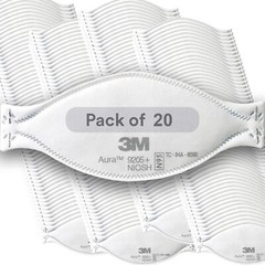 3M Aura 9205+ N95 Particulate Respirator Disposable Protective Mask 20PCS