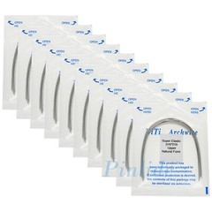US Dental Ortho Arch Wire NiTi Stainless Reverse Curve Nature Round Square Ovoid