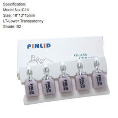 C14 Glass Ceramic Blocks Dental LT Lithium Disilicate E.Max CAD/CAM Cerec Blocks