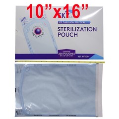 up to 1600 Sterilization Pouches 10″ x 16 ” Dental Medical Self Seal Pouch Bag