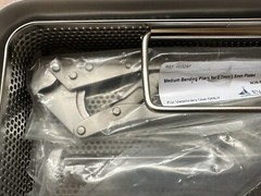 Everost Medium and Large Bending Pliers in V. Mueller CD0-4C Sterilization Case