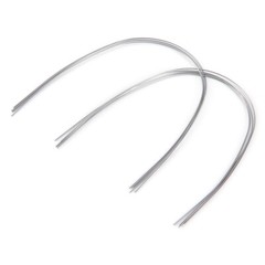 AZDENT Dental Orthodontic Ligature Ties Elastic Rubber Bands /Round Arch wires