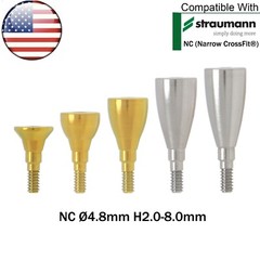 US Dental Healing Abutment NC Closure Caps Compatible with Straumann ITI BL/BLT