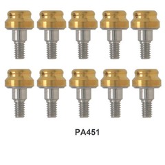 US Dental Locator Tapered Abutment GH 1mm for Zimmer TSV 4.5 Mis Adin Implants
