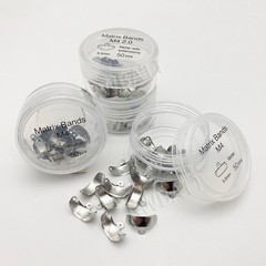 50Pcs Dental Matrix Bands Sectional Contoured Matrices Fit Palodent V3 System