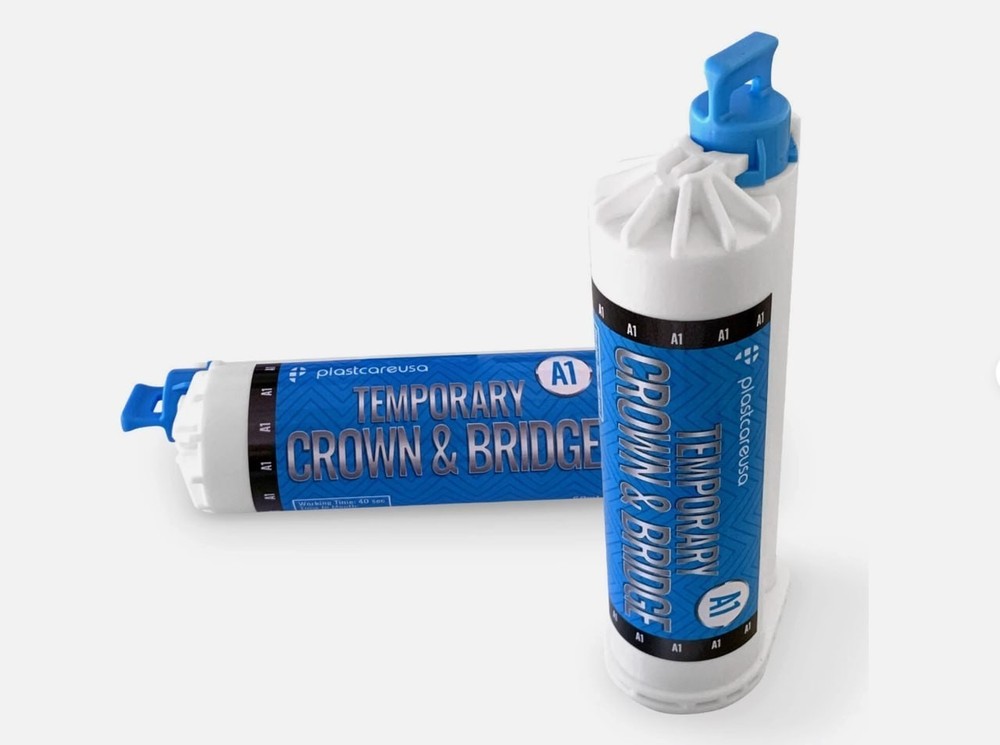 A1 Temporary Crown & Bridge Material 10:1 Dental 76g…New