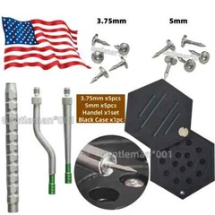Dental Guide Bone Tacks Cather Titanium Pins Membrane GBR Fixation Pin Hex Case