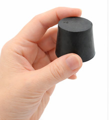 #6 Solid Rubber Stopper No Hole Lab Flask Bottle Tube Tapered Plug Seal Cap