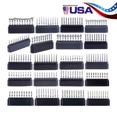 10pc AZDENT Dental Diamond Polishing Burs Friction Grip for High Speed Handpiece