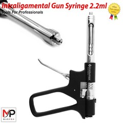 New German Dental Anesthetic Gun Syringe 1.8mL Intraligamental Pistol Injection