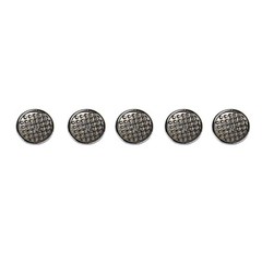 AZDENT Dental Orthodontic Lingual Buttons Bondable Round /Crimpable Hook Stops