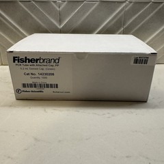 Fisherbrand PCR Tubes 0.2mL Attached Cap Green 1000 Count 14230208