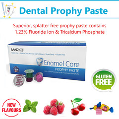 Dental Prophy Paste Up to 400 Prophylaxis Non Splatter Mark3 All types & Flavor