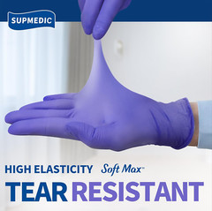Nitrile Exam Gloves, Powder-Free Latex-Free Food Safe Cleaning First Aid Disposa