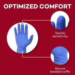 Dealmed Disposable Nitrile Exam Gloves, X-Small (200/Box)