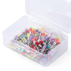 100pcs/Box Dental Polishing Polisher Prophy Brush Bowl Flat Type Colorful Nylon