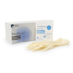 Sterile Surgical Gloves Size 6.5 — NitriDerm Nitrile Series 135265 (50 Pr/Box)
