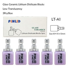 US C14 Emax Dental Glass Ceramic LT Lithium Dislicate CAD/CAM Cerec Blocks 5PCS