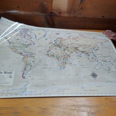 3 Laminated 18″X27″ Solar System/2 United States Maps Poster New