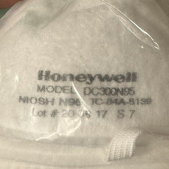 Honeywell Home N95 NIOSH-Approved Molded Cup Respirator Mask, 20-Pack DC300N95